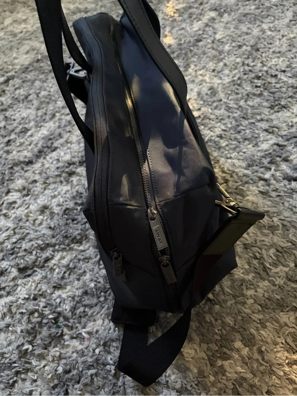 AWAY Everywhere Bag Navy Blue Overnight Weekender Travel Bag